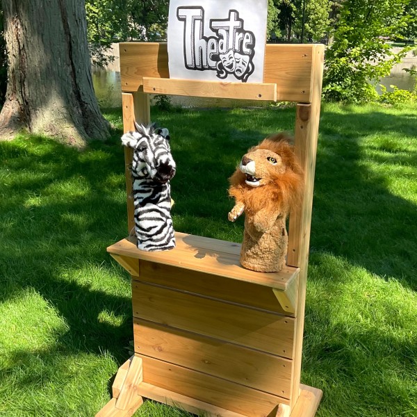 Seyyar ahşap Kukla Köşesi